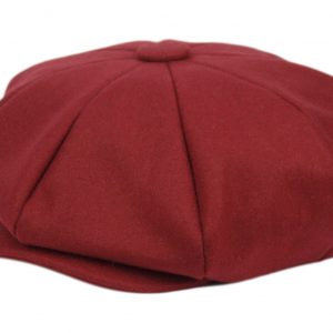 SOLID COLOR WOOL BIG APPLEJACK NEWSBOY CAP BA1778