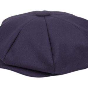 SOLID COLOR WOOL BIG APPLEJACK NEWSBOY CAP BA1778