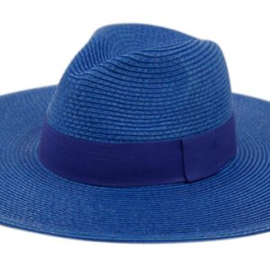 WIDE BRIM BRAID PAPER STRAW PANAMA FLOPPY HATS F2097