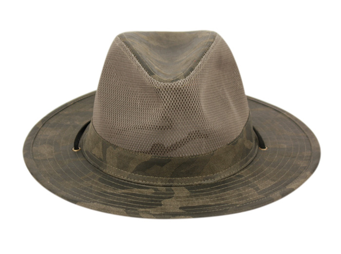 YOUTH OUTDOOR CAMOUFLAGE SAFARI HATS WITH MESH CROWN F4014YOUTH - Image 3