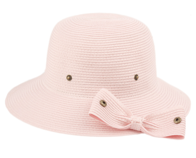 PACKABLE POLY BRAID BUCKET SUN HATS WITH RIBBON FL2798 - Image 3
