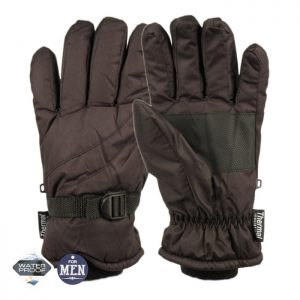 MEN’S WATERPROOF SKI GLOVE W/THERMAL FLEECE LINING GL3011MEN