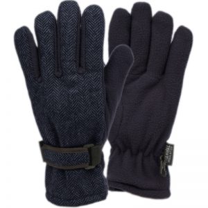 MEN’S WOOL BLEND GLOVE W/THERMAL FLEECE LINING GL4101