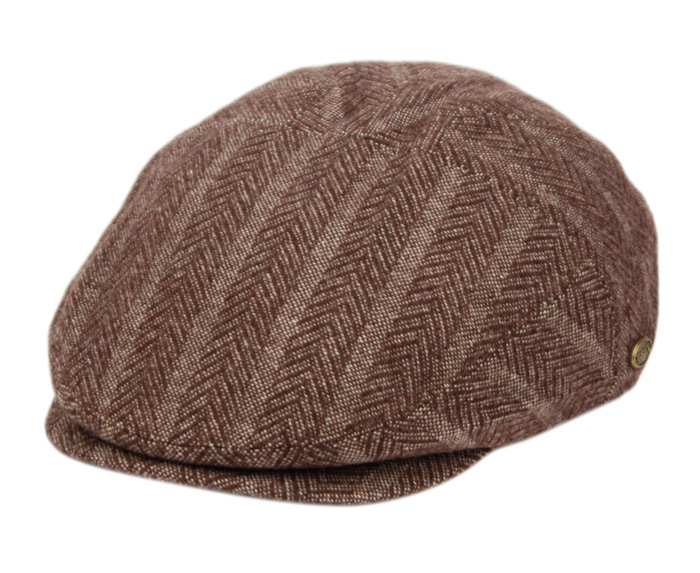 HERRINGBONE WOOL STRIPE IVY CAPS IV3046 - Image 4