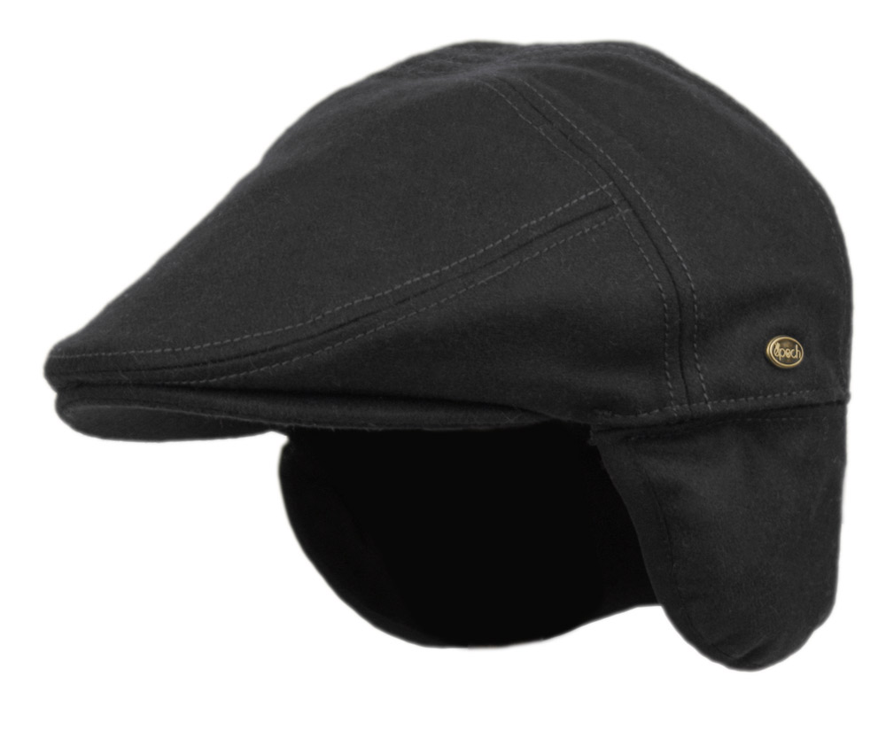 MELTON WOOL FLAT IVY CAPS W/EARMUFF IVE2342 - Image 6