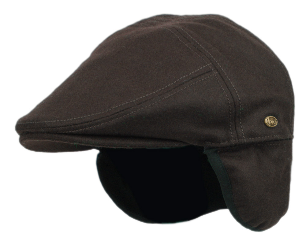 MELTON WOOL FLAT IVY CAPS W/EARMUFF IVE2342 - Image 5