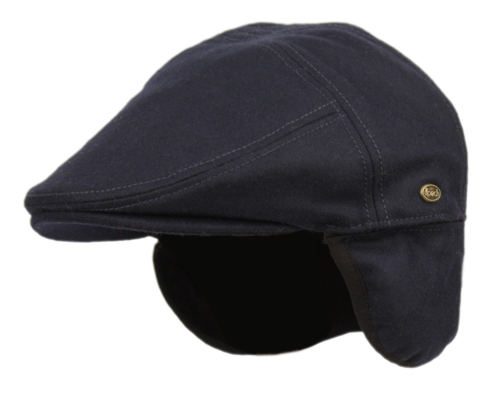 MELTON WOOL FLAT IVY CAPS W/EARMUFF IVE2342 - Image 3
