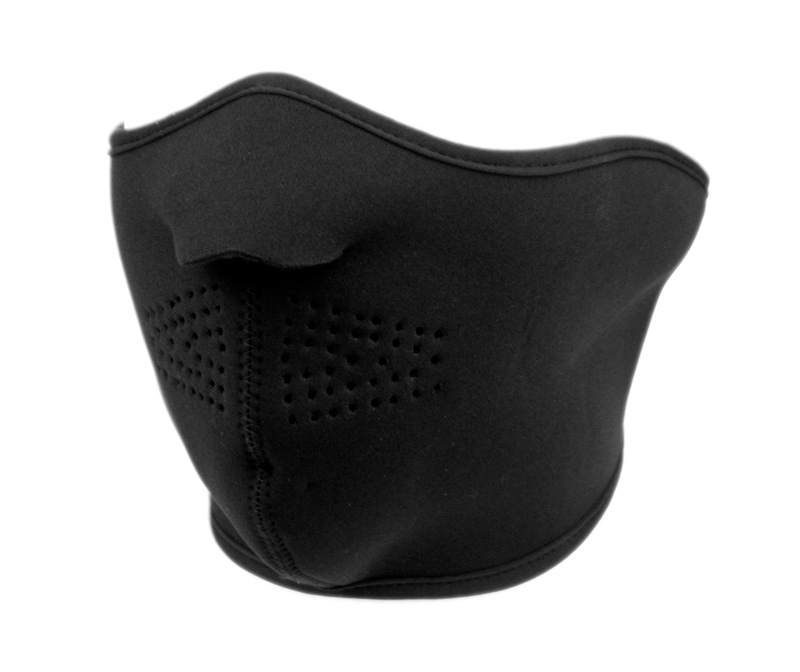 SKI HALF FACE MASK W/FOAM & VELCRO CLOSURE MSK1988