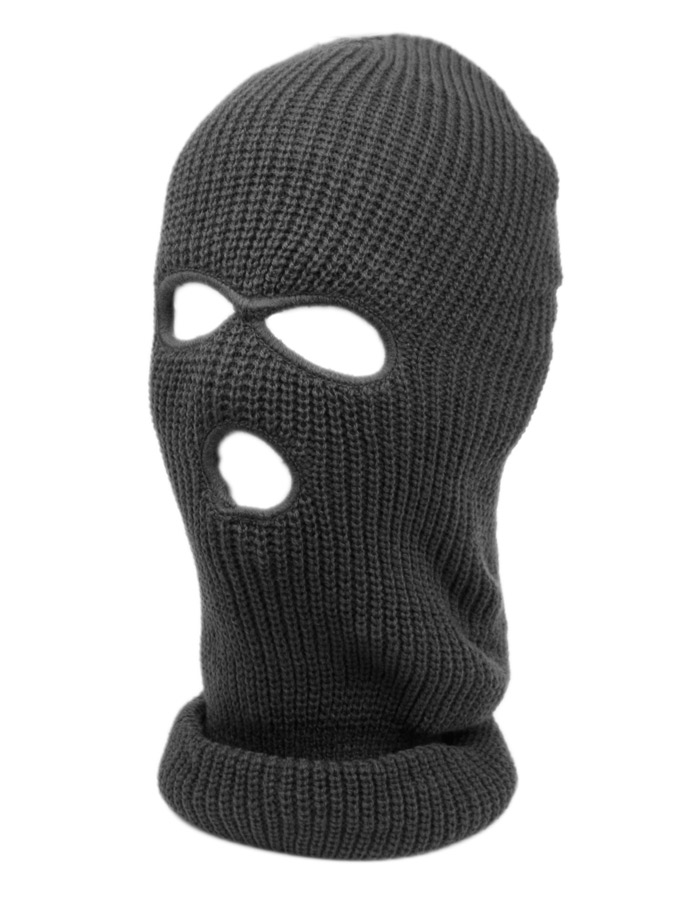 3 HOLES KNIT WINTER SPORTS MASK MSK2141_A - Image 5