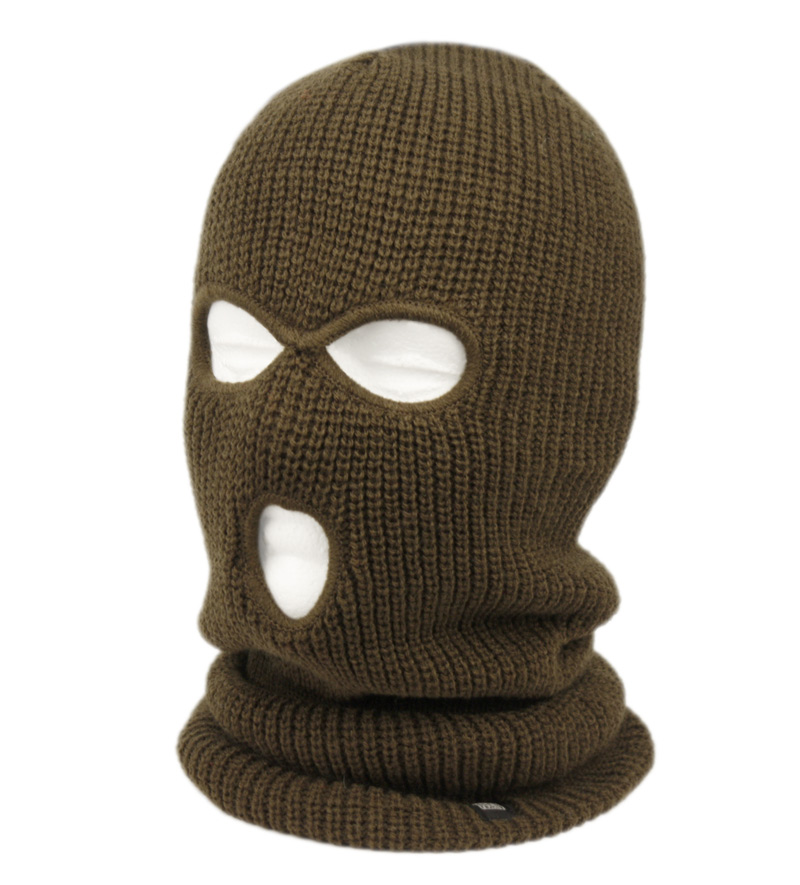3 HOLES KNIT WINTER SPORTS MASK MSK2141_A - Image 4