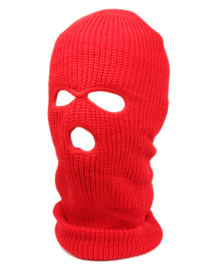 3 HOLES KNIT WINTER SPORTS MASK MSK2141_A - Image 2