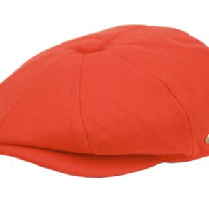 SOLID COLOR MELTON WOOL NEWSBOY CAP NSB1595