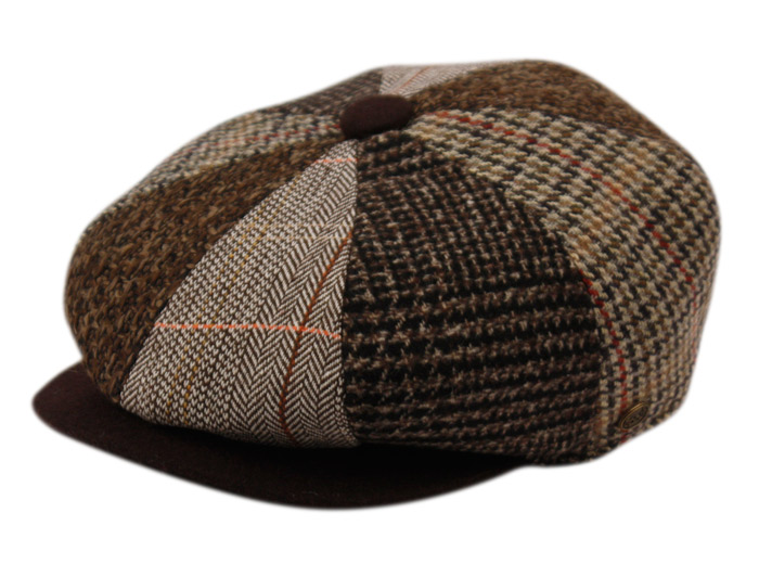 MULTI PATCH WORK NEWSBOY CAP NSB1910