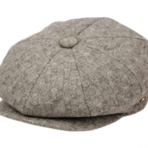 WOOL BLEND TWEED NEWSBOY CAP NSB3052