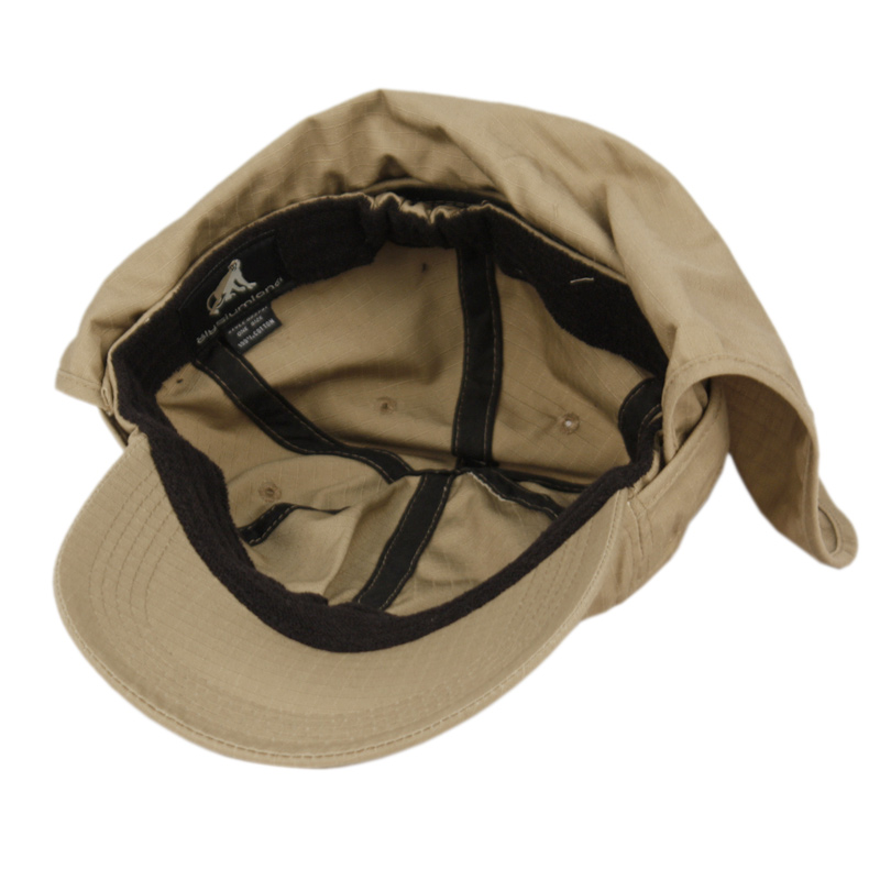 SUN PROTECTION COTTON RIPSTOP FISHING CAP WITH REMOVABLE NECK FLAP OD2791 - Image 4