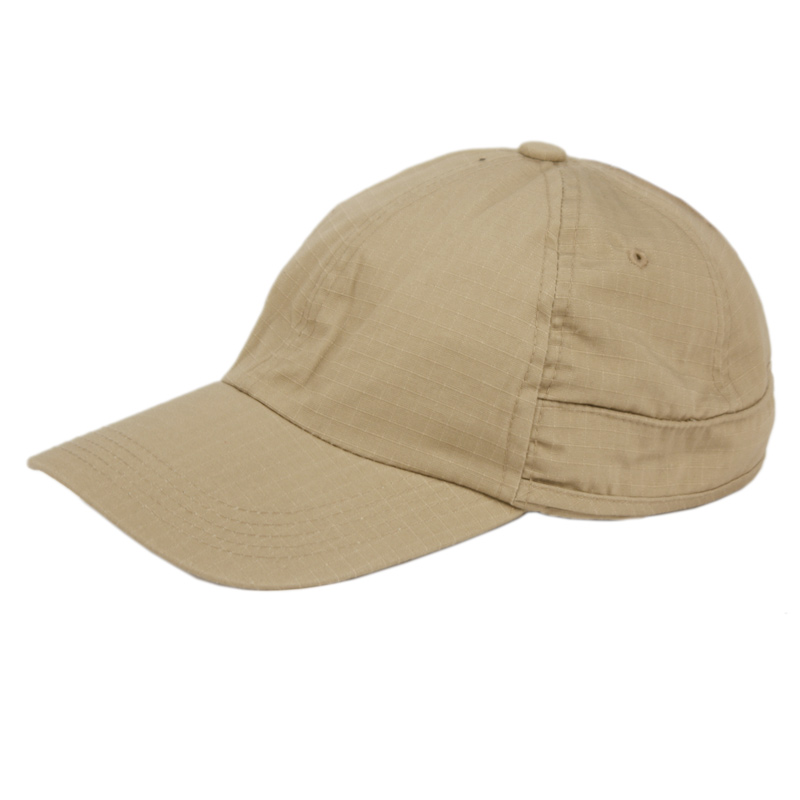 SUN PROTECTION COTTON RIPSTOP FISHING CAP WITH REMOVABLE NECK FLAP OD2791 - Image 3