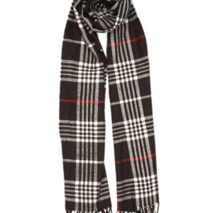 PLAID SOFT CASHMERE FEEL SCARF S011