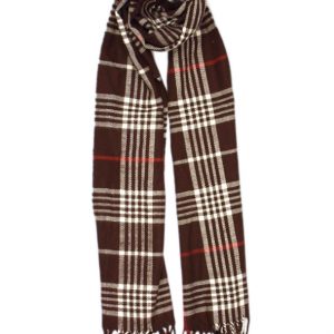 PLAID SOFT CASHMERE FEEL SCARF S011