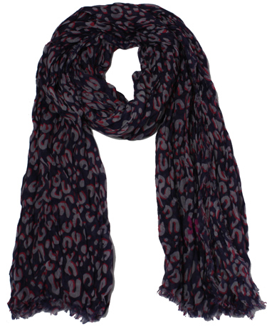 LEOPARD PRINT SCARF SC1004 A